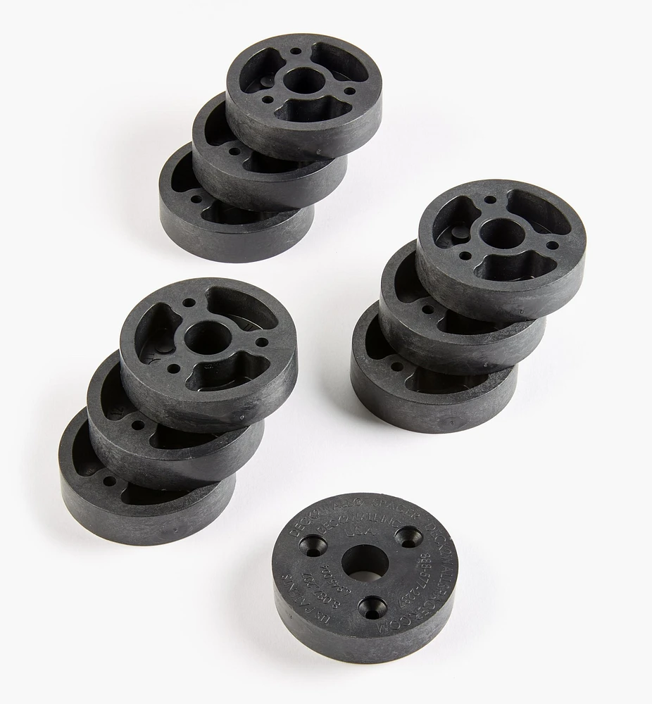 Deck-to-Wall Spacers