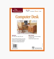 Computer Desk Plan