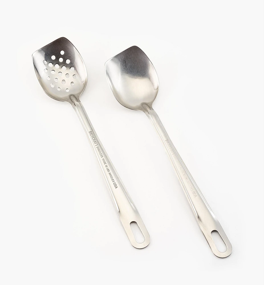Slanted Pot Spoons