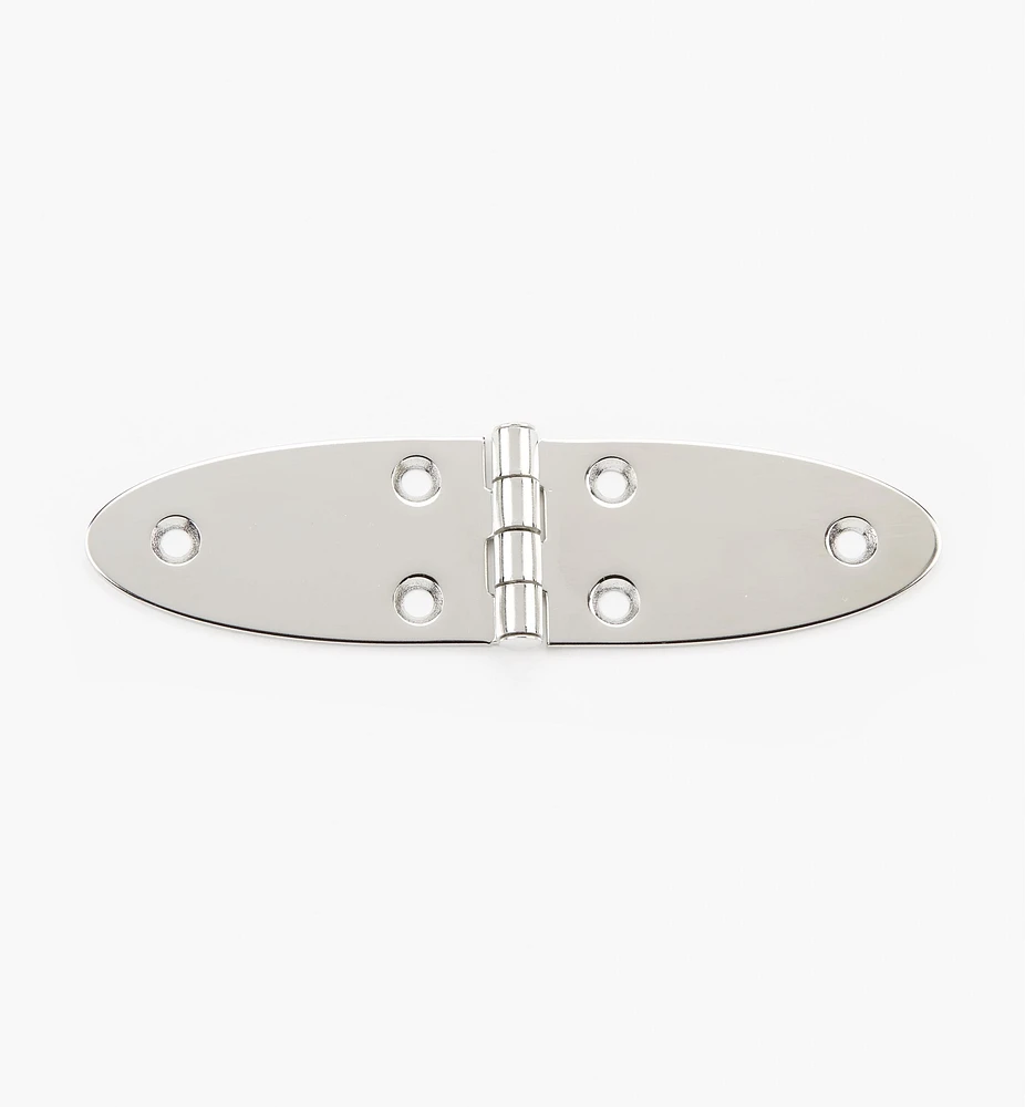 Standard Oval Stainless-Steel Hinges