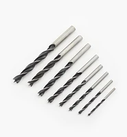 Utility Brad-Point Drills – Metric Sets