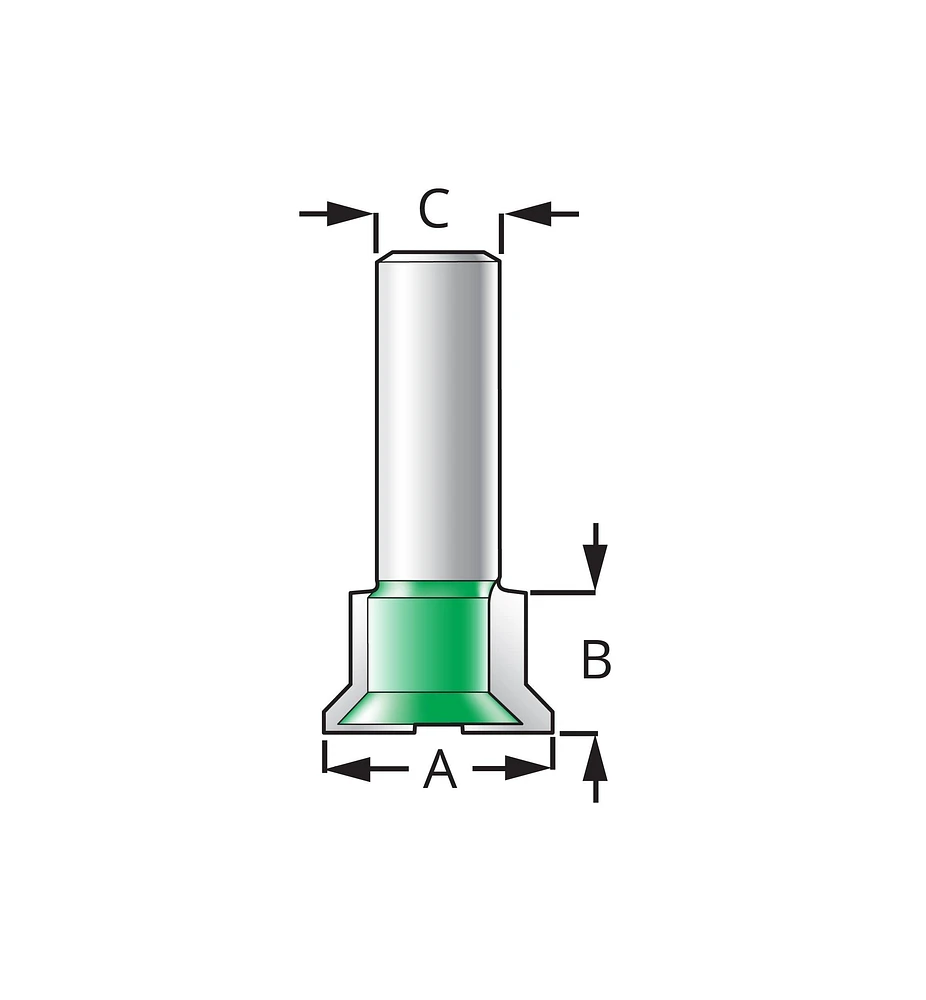 Small Drawer Lock Bit