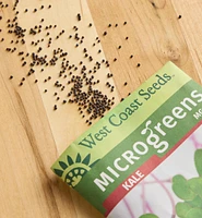 Non-GMO Microgreen Seed Packets