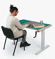 Piètement de table réglable en hauteur