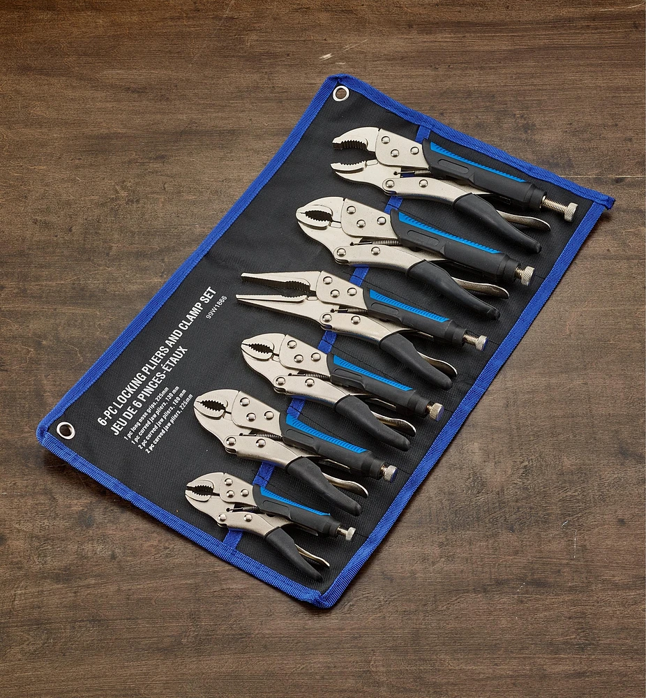 6-Pc. Locking Pliers Set