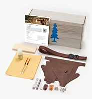 Make It Yourself Gardener's Leather Tool Belt Kit