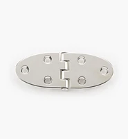 Recessed/Flushed Oval Stainless-Steel Hinges