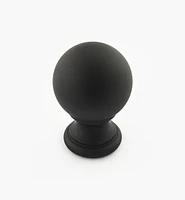 Bouton-boule en laiton tourné