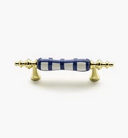 Brass/Ceramic Ornate Pulls