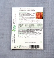 OSC Carrot Seed Packets