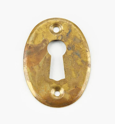 Pressed Old Brass Escutcheons