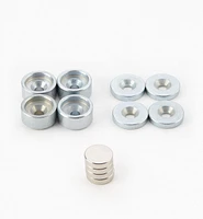 Rare-Earth Magnet, Cup & Washer Sets