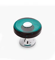 Tinted Glass Disc Knob