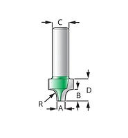 Plunge Round Router Bits