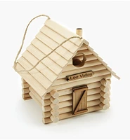 Log Cabin Birdhouse Kit