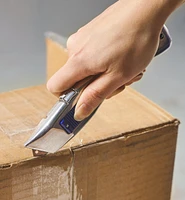 Delphin 2013 Retractable Knife with Holster