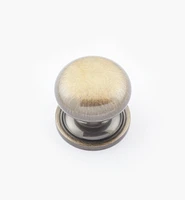 Round Brass Plain Knobs