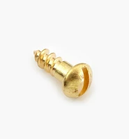 Round-Head Brass Screws