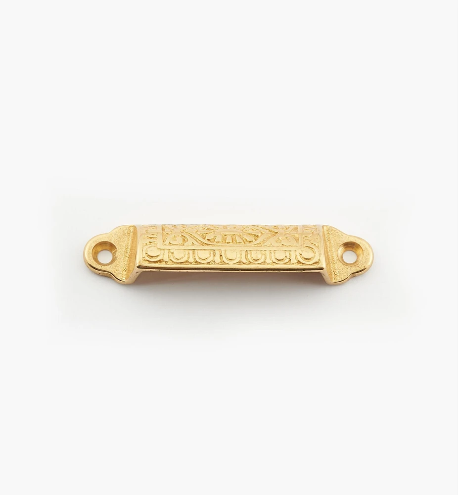 Cast Victorian 1/4 Round Pulls