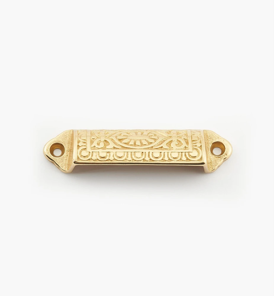 Cast Victorian 1/4 Round Pulls