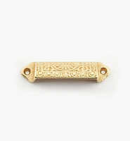 Cast Victorian 1/4 Round Pulls