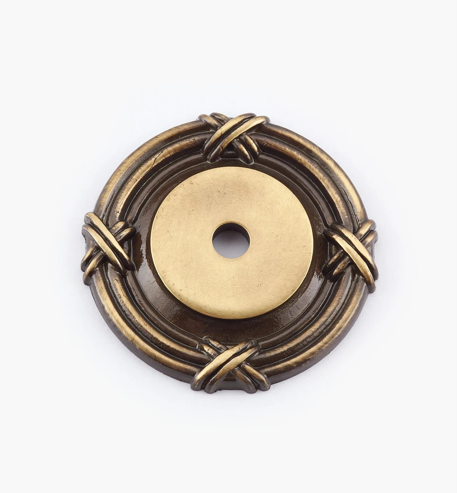 Georgian Round Knob Escutcheon