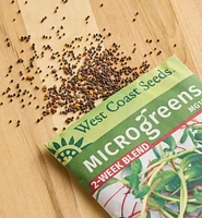 Non-GMO Microgreen Seed Packets