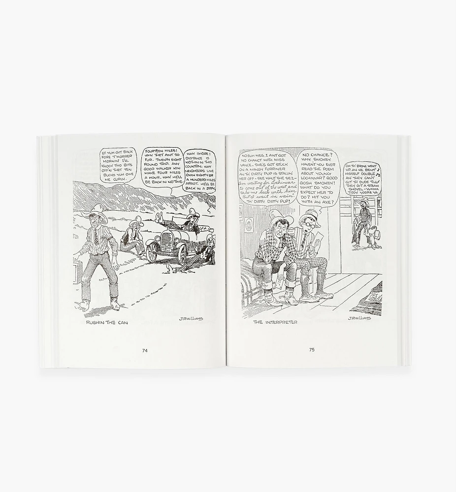 Classic Cowboy Cartoons, Vols. 1-4