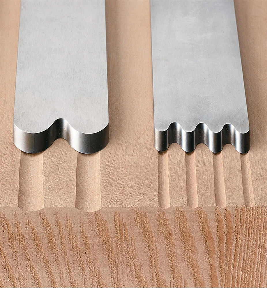 Texturing Blades for Veritas Scrub Plane