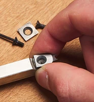 Plaquettes à angle d'attaque négatif pour bourrelet Easy Wood Tools
