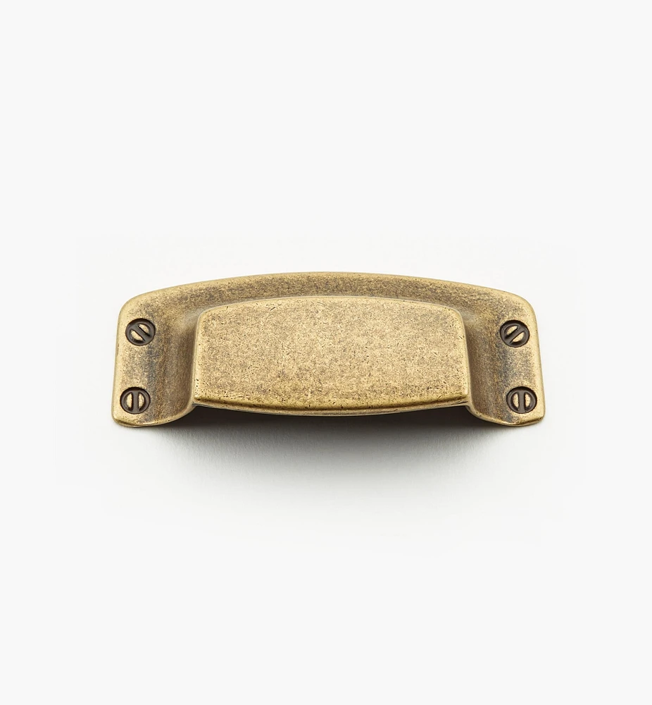 Cast Brass Shell Pulls