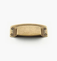 Cast Brass Shell Pulls