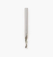 Leigh 3/16" High-Speed Steel Spiral Upcut Bit, 1/4" Shank