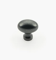 Simple Cast Oval Knob