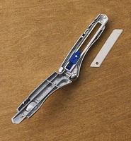 Delphin 2004 Snap-Off-Blade Knife with Holster