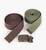 Lee Valley Woven Belt Set