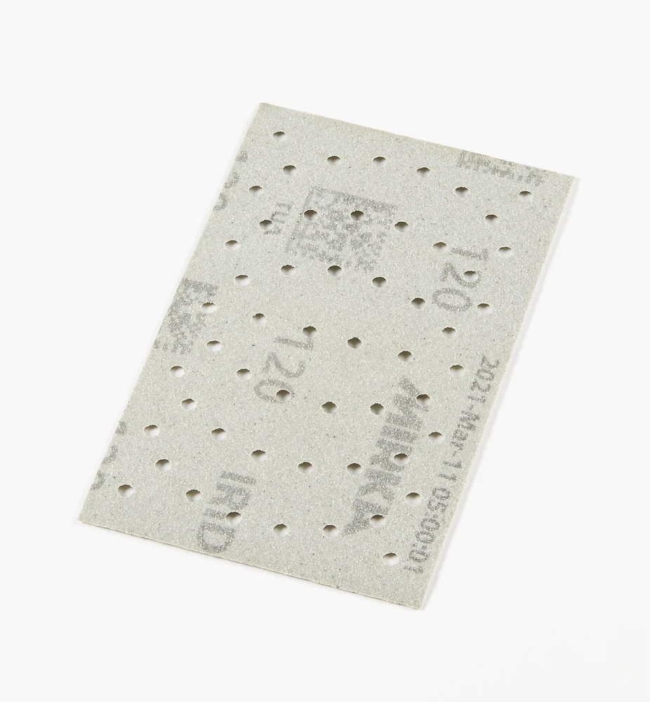 Mirka Iridium 3" × 5" 54-Hole Grip Sheets