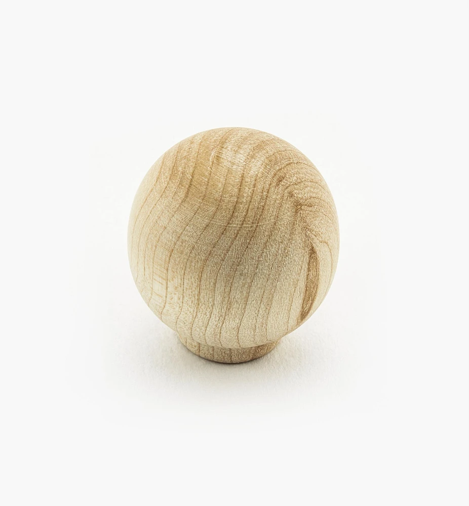 Maple Ball Knobs