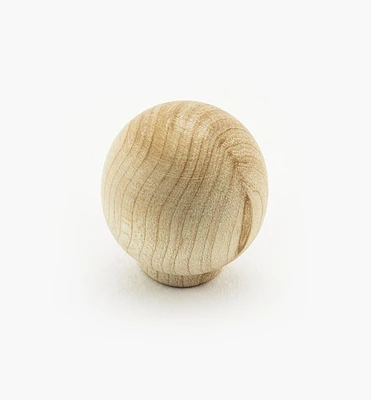 Maple Ball Knobs