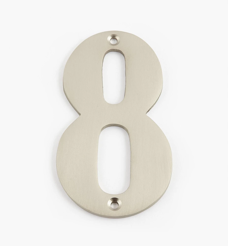 Standard Cast Brass House Numbers