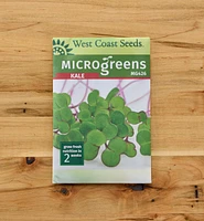 Non-GMO Microgreen Seed Packets