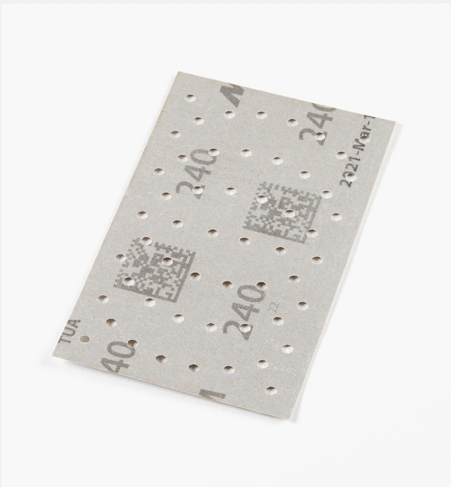 Mirka Iridium 3" × 5" 54-Hole Grip Sheets