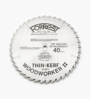 Forrest Woodworker Blades