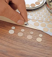 Unfinished Wood Screw Covers