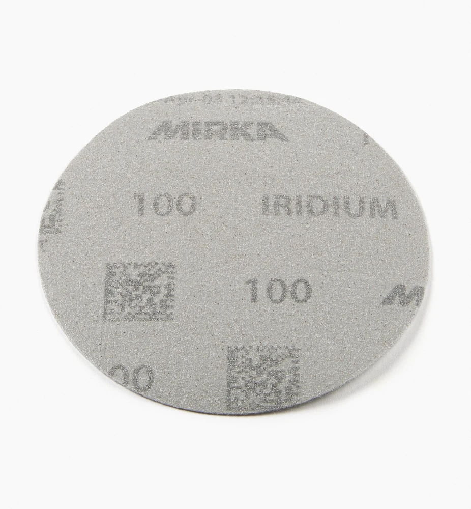 Mirka 5" No-Hole Iridium Grip Discs