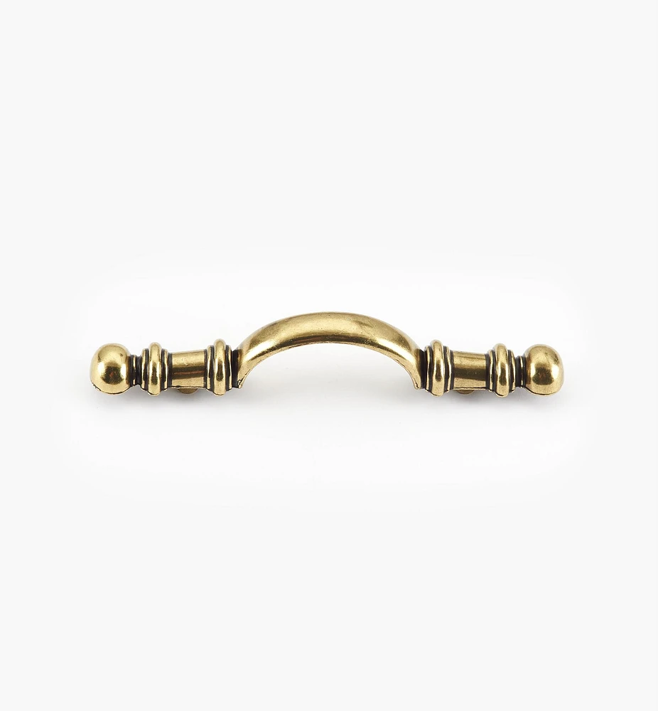 Burnished Brass Arched Die-Cast Pull