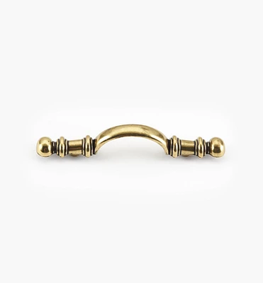 Burnished Brass Arched Die-Cast Pull