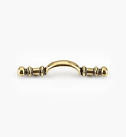 Burnished Brass Arched Die-Cast Pull