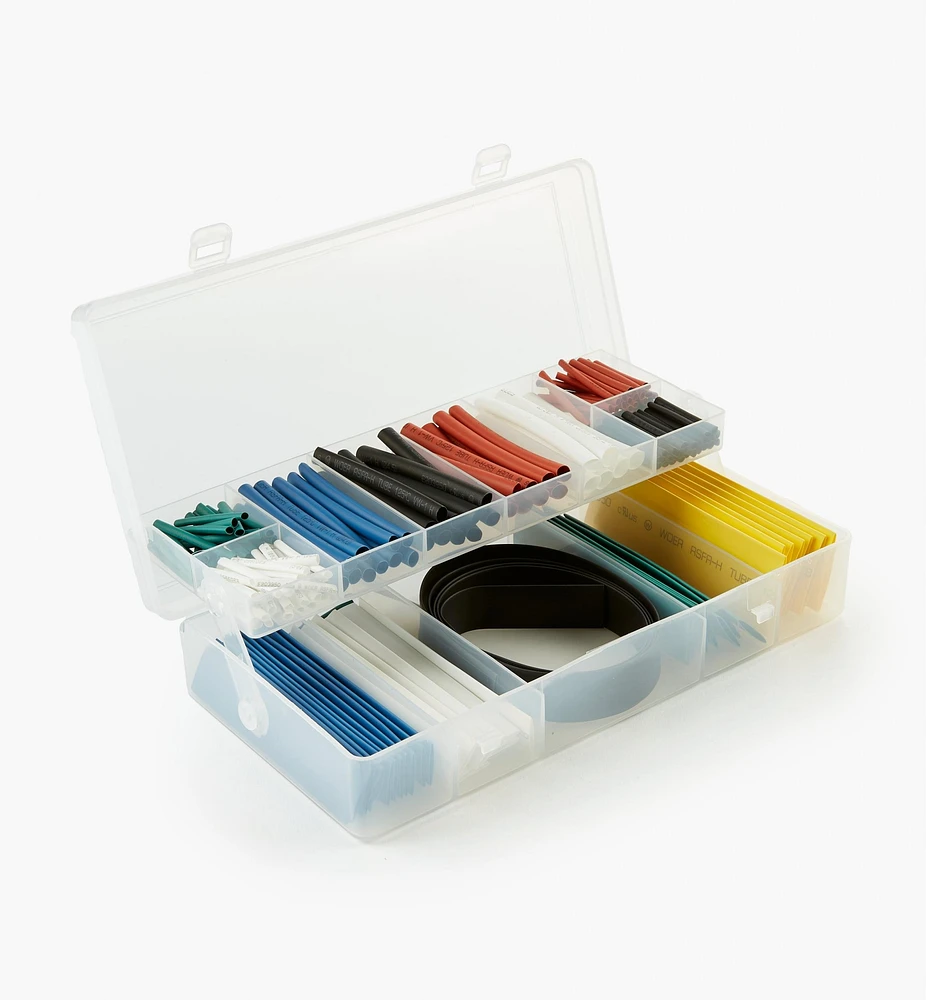 Assortiment de 171 tubes thermorétrécissables