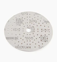 Mirka 6" Fine 121-Hole Iridium Grip Discs